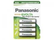 4 Batteria AA ricaricabile   Panasonic EVOLTA 2050 mAh