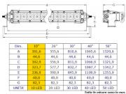 Barra LED SL    30 cm   Scene Light 120     50W