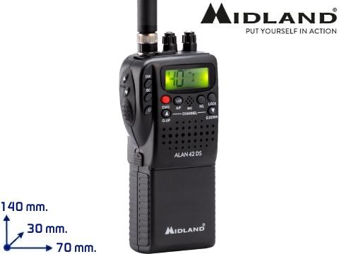 Radio CB ricetrasmittente   Midland Alan 42 DS