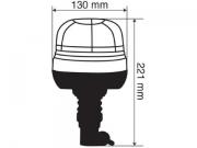 RL 9   Lampada emergenza   LED a 3 funzioni   12V 24V