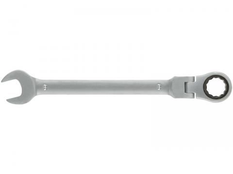 Chiave combinata con   cricchetto snodato  8 mm 