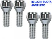 Bulloni ruota antifurto B   conici   M12x1 25