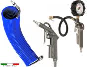Clicca per ingrandire Air kit semiprofessionale   Pistole e tubo da  5 mt 