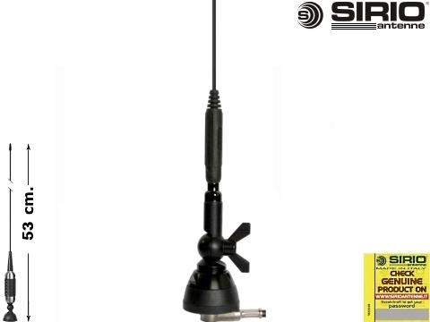 Antenna VHF UHF  veicolare   Sirio SDB 270 Black