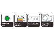 Multipresa  doppia     tester batteria