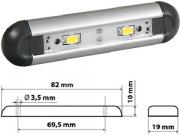 Clicca per ingrandire Lampada a plafoniera   LED   Alumina 2