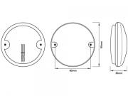 Fanale a LED   Stop Posizione   Rosso